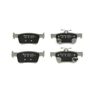 Brembo Brake Pad, Nao, Fmsi Number D1878-9106, Ceramic, Set of 4 – P28089N