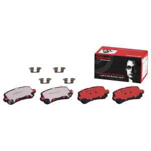 Brembo Brake Pad, Nao, Fmsi Number D1698-8923, Ceramic, Set of 4 – P28091N
