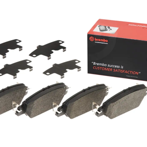 Brembo Brake Pad, Prime Line, Fmsi Number D2037-9268, Low-Metallic, Set of 4 – P28097
