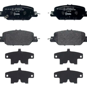 Brembo Brake Pad, Prime Line, Fmsi Number D2037-9268, Low-Metallic, Set of 4 – P28097