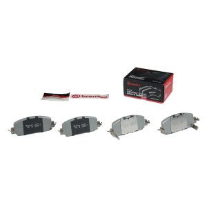 Brembo Brake Pad, Nao, Fmsi Number D2036-8840, Ceramic, Set of 4, With Hardware – P28098N