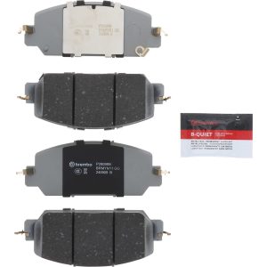 Brembo Brake Pad, Nao, Fmsi Number D2036-8840, Ceramic, Set of 4, With Hardware – P28098N