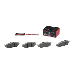 Brembo Brake Pad, Nao, Fmsi Number D2036-8840, Ceramic, Set of 4, With Hardware – P28098N