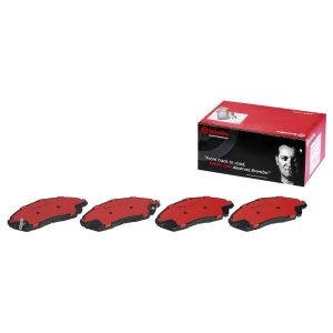 Brembo Brake Pad, Nao, Fmsi Number D1723-8396, Ceramic, Set of 4 – P28105N