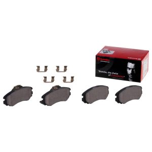 Brembo Brake Pad, Nao, Fmsi Number D863-7688, Ceramic, Set of 4, With Hardware – P30014N