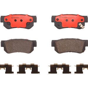 Brembo Brake Pad, Nao, Fmsi Number D863-7688, Ceramic, Set of 4, With Hardware – P30014N
