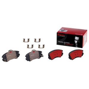 Brembo Brake Pad, Nao, Fmsi Number D924-7825, Ceramic, Set of 4, With Hardware – P30018N