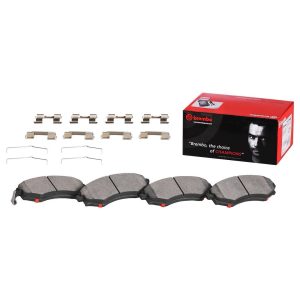Brembo Brake Pad, Nao, Fmsi Number D941-7843, Ceramic, Set of 4, With Hardware – P30020N
