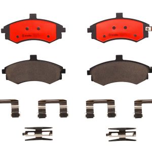 Brembo Brake Pad, Nao, Fmsi Number D941-7843, Ceramic, Set of 4, With Hardware – P30020N