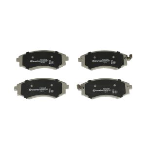 Brembo Brake Pad, Nao, Fmsi Number D747-7329, Ceramic, Set of 4, With Hardware – P30022N