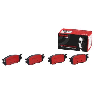 Brembo Brake Pad, Nao, Fmsi Number D1156-8266, Ceramic, Set of 4 – P30026N