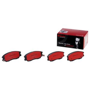 Brembo Brake Pad, Nao, Fmsi Number D1013-7917, Ceramic, Set of 4, With Hardware – P30028N
