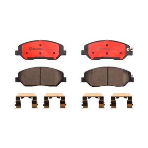 Brembo Brake Pad, Nao, Fmsi Number D1202-8322, Ceramic, Set of 4, With Hardware – P30036N