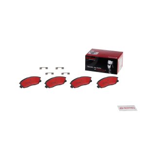 Brembo Brake Pad, Nao, Fmsi Number D955-7854, Ceramic, Set of 4, With Hardware – P30050N