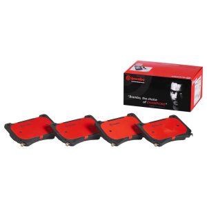 Brembo Brake Pad, Nao, Fmsi Number D1396-8504, Ceramic, Set of 4 – P30052N