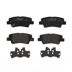 Brembo Brake Pad, Prime Line, Fmsi Number D1445-8428/ D1446-8428, Low-Metallic, Set of 4, With Pad Wear Sensor – P30054