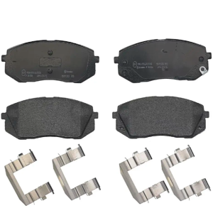 Brembo Brake Pad, Prime Line, Fmsi Number D1295-8614, Low-Metallic, Set of 4, With Mounting Hardware – P30056