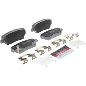 Brembo Brake Pad, Nao, Fmsi Number D1387-8496, Ceramic, Set of 4, With Hardware – P30063N