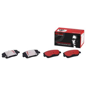 Brembo Brake Pad, Nao, Fmsi Number D1413-8527, Ceramic, Set of 4, With Hardware – P30065N