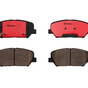 Brembo Brake Pad, Nao, Fmsi Number D1413-8527, Ceramic, Set of 4, With Hardware – P30065N