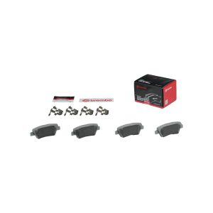 Brembo Brake Pad, Nao, Fmsi Number D1594-8428, Ceramic, Set of 4, With Hardware – P30067N