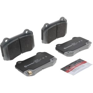 Brembo Brake Pad, Nao, Fmsi Number D1425-8545/ D1270-8805, Ceramic, Set of 4 – P30074N