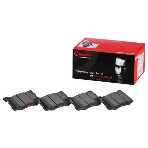 Brembo Brake Pad, Nao, Fmsi Number D1551-8761, Ceramic, Set of 4, With Hardware – P30079N