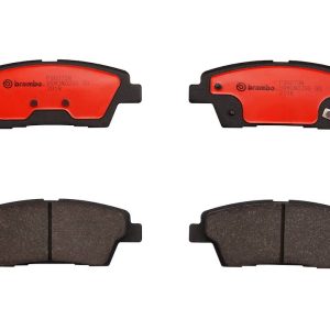 Brembo Brake Pad, Nao, Fmsi Number D1551-8761, Ceramic, Set of 4, With Hardware – P30079N