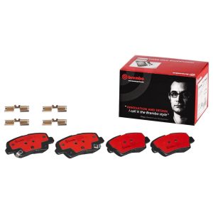 Brembo Brake Pad, Nao, Fmsi Number D1848-8428, Ceramic, Set of 4, With Hardware – P30103N