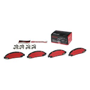 Brembo Brake Pad, Nao, Fmsi Number D1039-7943, Ceramic, Set of 4, With Hardware – P34005N