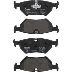 Brembo Brake Pad, Fmsi Number D517-7396, Low-Metallic, Set of 4 – P36008