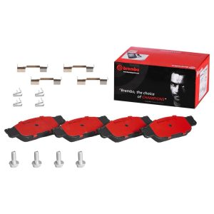 Brembo Brake Pad, Nao, Fmsi Number D849-7676, Ceramic, Set of 4, With Hardware – P36012N