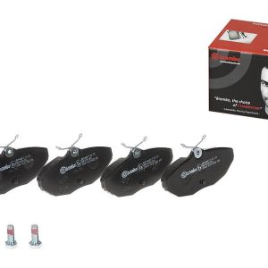 Brembo Brake Pad, Fmsi Number D806-7679, Low-Metallic, Set of 4, With Hardware – P36013