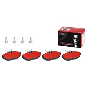 Brembo Brake Pad, Nao, Fmsi Number D806-7679, Ceramic, Set of 4, With Hardware – P36013N