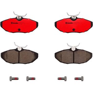 Brembo Brake Pad, Nao, Fmsi Number D806-7679, Ceramic, Set of 4, With Hardware – P36013N