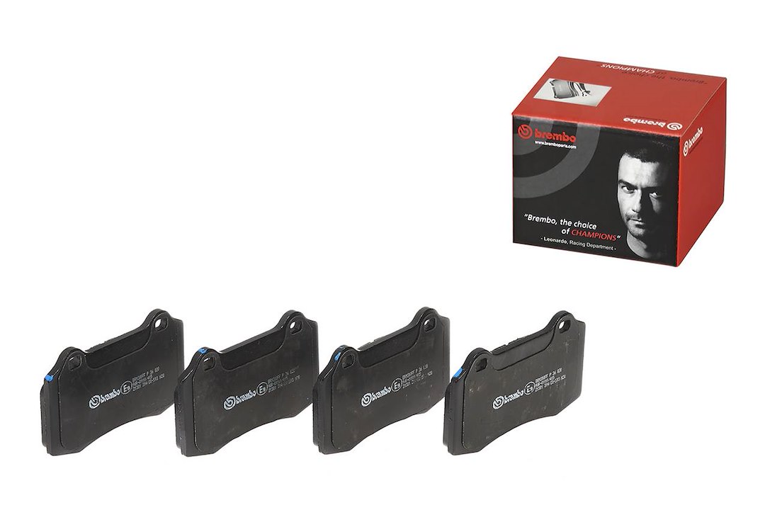Brembo Brake Pad, Fmsi Number D592-7831, Low-Metallic, Set of 4 – P36020