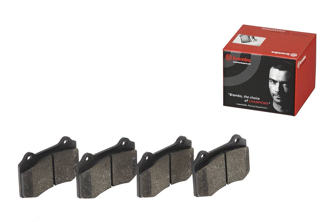 Brembo Brake Pad, Fmsi Number D592-7831, Low-Metallic, Set of 4 – P36020