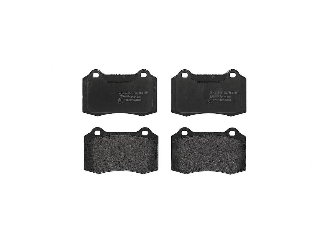 Brembo Brake Pad, Fmsi Number D592-7831, Low-Metallic, Set of 4 – P36020