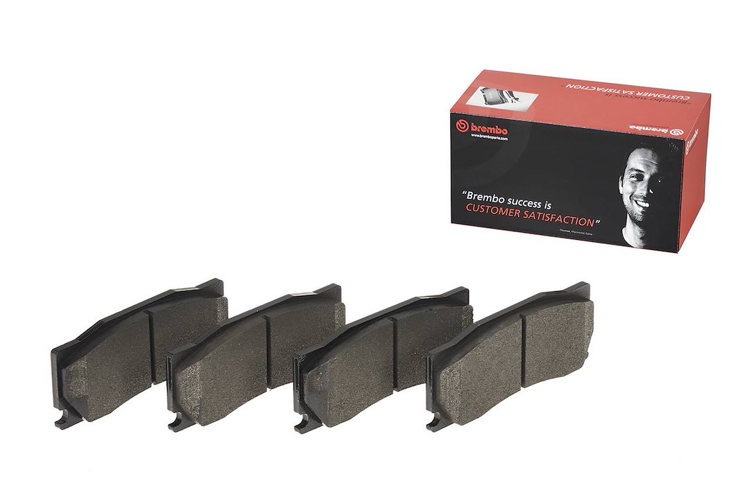 Brembo Brake Pad, Fmsi Number D1355-8464, Low-Metallic, Set of 4 – P36023