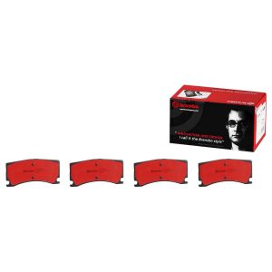 Brembo Brake Pad, Nao, Fmsi Number D1356-8465, Ceramic, Set of 4 – P36024N