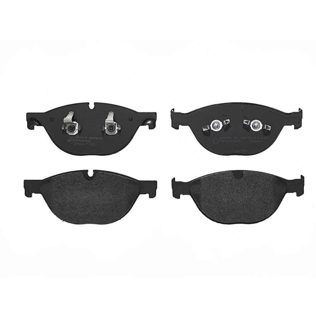 Brembo Brake Pad, Fmsi Number D1448-8616, Low-Metallic, Set of 4 – P36025