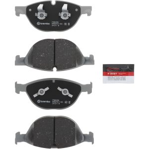 Brembo Brake Pad, Nao, Fmsi Number D1448-8616, Ceramic, Set of 4 – P36025N