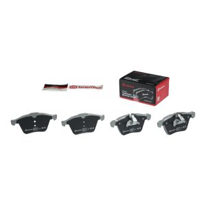 Brembo Brake Pad, Nao, Fmsi Number D1240-8357, Ceramic, Set of 4 – P36027N