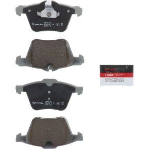 Brembo Brake Pad, Nao, Fmsi Number D1240-8357, Ceramic, Set of 4 – P36027N