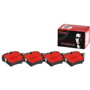 Brembo Brake Pad, Nao, Fmsi Number D1752-8980, Ceramic, Set of 4 – P36032N