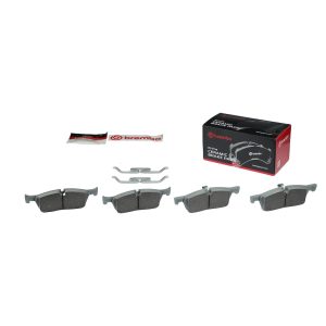 Brembo Brake Pad, Nao, Fmsi Number D1838-9089, Ceramic, Set of 4 – P36035N