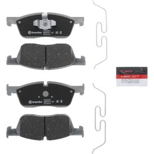 Brembo Brake Pad, Nao, Fmsi Number D1838-9089, Ceramic, Set of 4 – P36035N