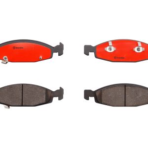 Brembo Brake Pad, Nao, Fmsi Number D942-7660, Ceramic, Set of 4 – P37005N