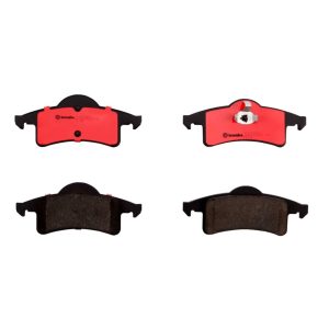 Brembo Brake Pad, Nao, Fmsi Number D791-7661, Ceramic, Set of 4 – P37006N