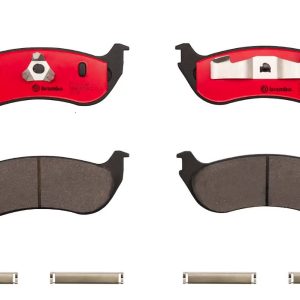 Brembo Brake Pad, Nao, Fmsi Number D964-7863, Ceramic, Set of 4, With Hardware – P37013N